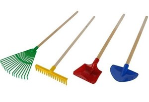 Picture of Zestaw narzędzi ogrodowych 4 rodzaje