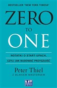 Zero to on... - Peter Thiel, Blake Masters - Ksiegarnia w UK