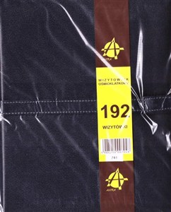 Picture of Wizytownik ośmioklatkowy 192 granatowy