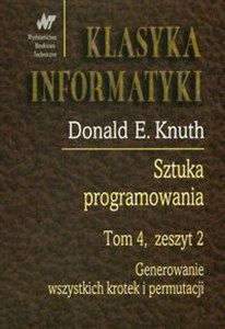 Obrazek Sztuka programowania to 4 zeszyt 2 Generowanie wszystkich krotek i permutacji