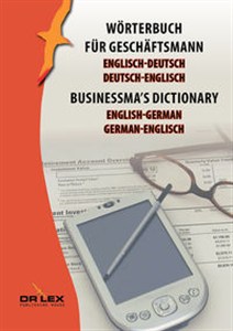 Obrazek Businessma's dictionary english-german german-english Wörterbuch für Geschäftsmann Englisch-Deutsch, Deutsch-Englisch