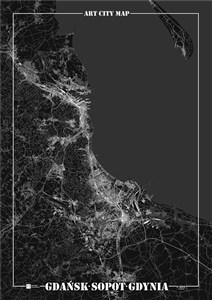 Obrazek Plakat dekoracyjny - Gdańsk, Gdyni, Sopt