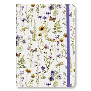 Obrazek Notatnik Mini Dziki Ogród Peter Pauper Press Zadruk w linie, twarda oprawa, 160 stron