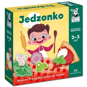 Picture of Jedzonko Układanka kreatywna 2-5 lat Kapitan Nauka