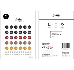 Obrazek Naklejki Dni tygodnia 3 ark.