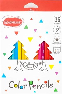 Obrazek Kredki trójkątne 36 kolorów