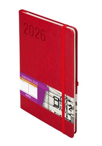 Picture of Kalendarz 2026 Formalizm A5 TDW czerwony