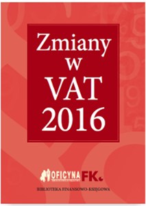 Obrazek Zmiany w VAT 2016