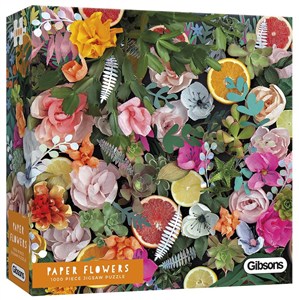 Picture of Puzzle 1000 Papierowe kwiaty G3