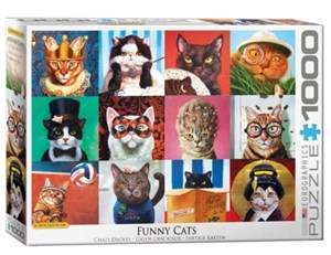 Obrazek Puzzle 1000 Śmieszne koty