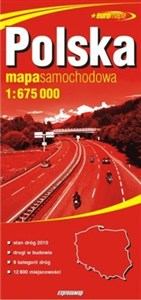 Obrazek Polska - mapa samochodowa  1:675 000