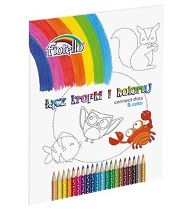 Obrazek Łącz kropki i koloruj