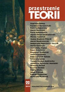 Obrazek Przestrzenie Teorii 22/2014