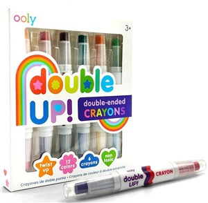 Obrazek Kredki Dwustronne Double Up 6szt