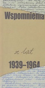 Obrazek Wspomnienia z lat 1939-1964