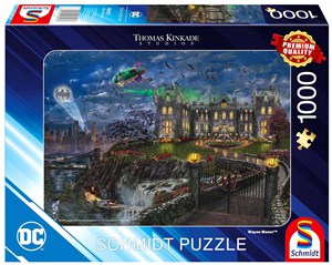 Obrazek Puzzle 1000 PQ T.Kinkade Batman Rezydencja Bruce'a Wayne'a 113551
