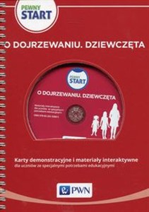 Obrazek Pewny start O dojrzewaniu Dziewczęta Karty demonstracyjne i materiały interaktywne + CD dla uczniów ze specjalnymi potrzebami edukacyjnymi