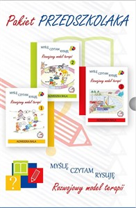 Obrazek Myślę, czytam, rysuję Pakiet przedszkolaka Rozwojowy model terapii