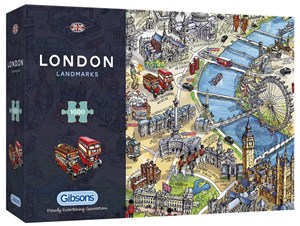 Picture of Puzzle 1000 Zabytki Londynu G3