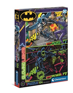 Obrazek Puzzle 104 glowing 104 Batman 27175
