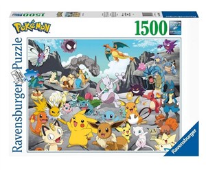 Picture of Ravensburger, Puzzle 1500: Pokemon Classic