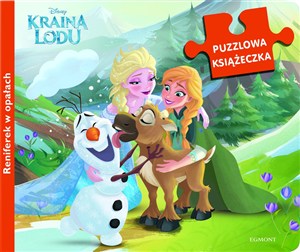 Obrazek Kraina Lodu Reniferek w opałach Puzzlowa książeczka