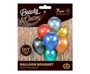 Picture of Balony Beauty&Charm bukiet 30cm 7szt