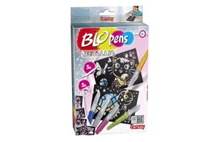 Picture of Długopisy dmuchane metalic 8szt