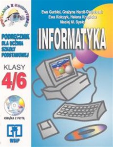 Obrazek Informatyka 4-6 Podręcznik z płytą CD Szkoła podstawowa
