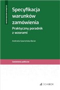 Specyfikac... - Andrzela Gawrońska-Baran - Ksiegarnia w UK