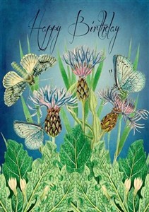 Picture of Karnet B6 z kopertą Urodziny Ogród