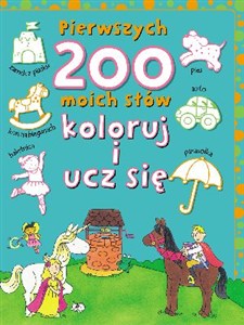 Obrazek Pierwszych 200 moich słów. Koloruj i ucz się