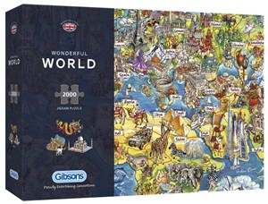 Picture of Puzzle 2000 Cudowny świat G3