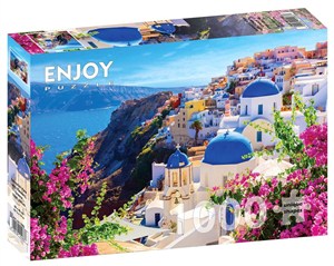 Obrazek Puzzle 1000 Santorini/Grecja