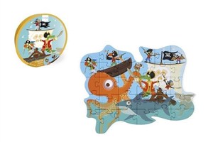 Picture of Puzzle 29 konturowe Piraci