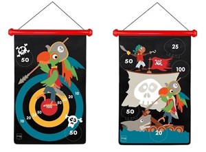 Obrazek Gra Rzutki magnetyczne Piraci Scratch rozmiar L