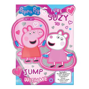 Obrazek Kolorowanka z naklejkami Peppa