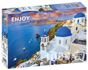 Obrazek Puzzle 1000 Santorini/Grecja