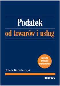 Obrazek Podatek od towarów i usług