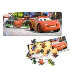 Obrazek Układanka dewniana Auta 21 elementów