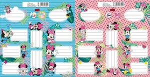 Picture of Naklejki na zeszyty Minnie Mouse