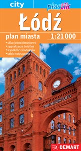 Obrazek Łódź plan miasta 1:21 000