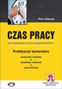 Książka : Czas pracy... - Piotr Ciborski