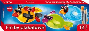 Obrazek Farby plakatowe Mona 20 ml 12 intensywnych kolorów