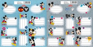 Picture of Naklejki na zeszyty Mickey Mouse