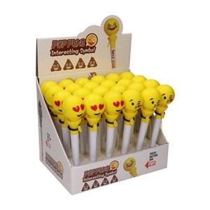 Obrazek Długopis skacząca buźka (24szt)