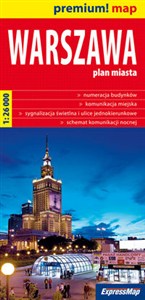 Obrazek Warszawa - plan miasta 1:26 000