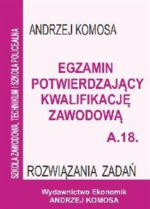 Picture of Egz. potw. kwal. zawod. A.18 Rozw. zad. EKONOMIK