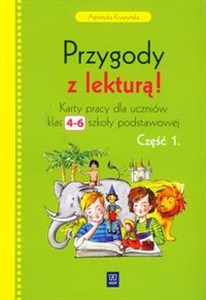 Obrazek Przygody z lekturą 4-6 karty pracy część 1 Szkoła podstawowa