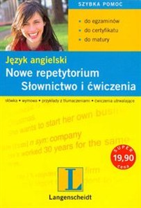 Obrazek Nowe repetytorium Słownictwo i ćwiczenia język angielski
